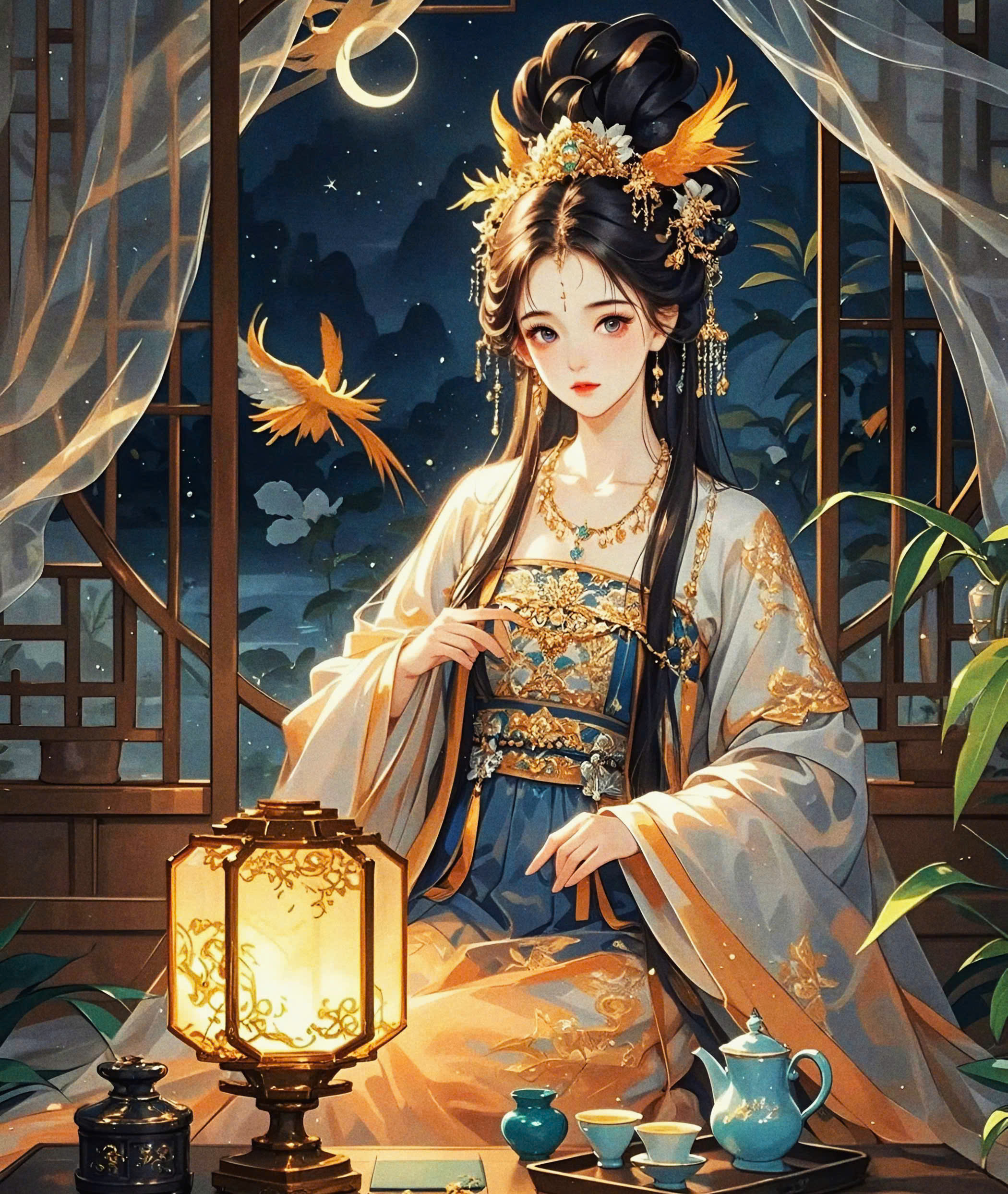 PHƯỢNG KHAI TÀN MỘNG